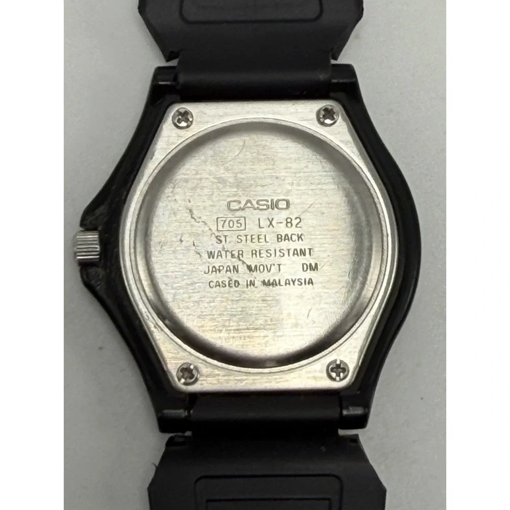 Casio Lx-82 New Battery Ladies Watch 31MM 8